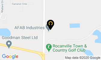 Afab Industries in Rocanville map