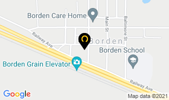 Affinity Credit Union in Borden map