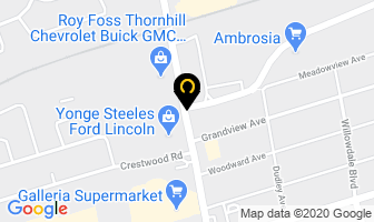Affinity Luxury Car Rental in Thornhill map
