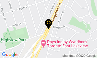 Affordable Auto Repair in Scarborough map