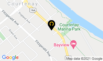 Affordable Custom Picture Framing in Courtenay map