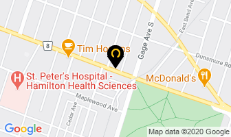 Affordable Glass Repair in Hamilton map