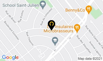 A'flag C&eacute;ramique in Laval map