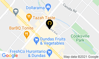 African Links in Mississauga map
