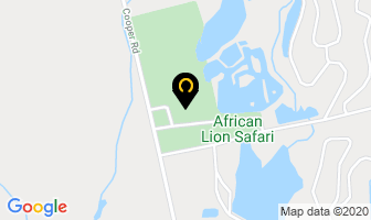 African Lion Safari in Cambridge map