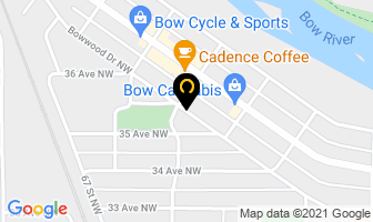 Afrikana Beauty Supplies in Calgary map