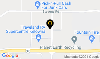 Agc Rentals in West Kelowna map