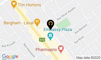 Agence De Vente Julanti in Laval map