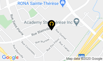Agence P A Enr in Sainte-Thérèse map