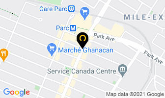Agence Rubisvaria Inc in Montreal map