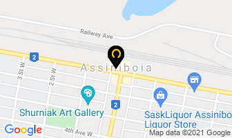 Ager's Rug Cleaning in Assiniboia map