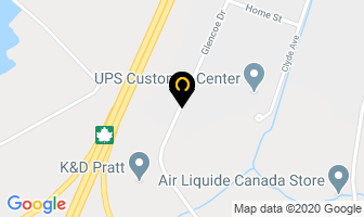 Agf Steel in Mount Pearl map