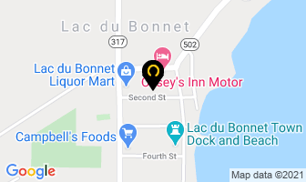 Agility Physiotherapy Clinic in Lac Du Bonnet map