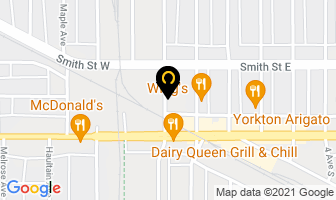Agratactics Agronomy in Yorkton map