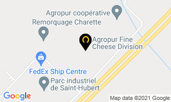 Agropur Fine Cheese Division in Longueuil map