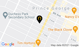 Ahmed & Co in Prince George map