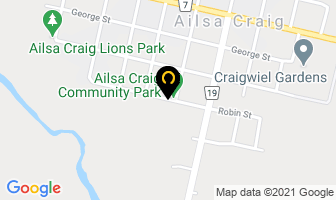 Ailsa Craig Playschool in Ailsa Craig map