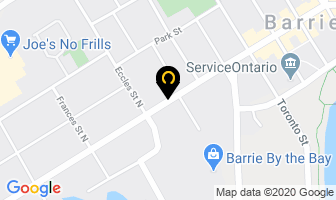 Aim Insurance Brokers Ltd in Barrie map