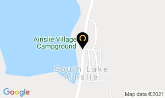Ainslie Village Campground in Whycocomagh map