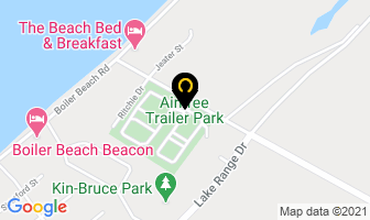 Aintree Trailer Park Ltd in Kincardine map