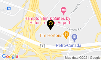 Air Canada Vacations in Mississauga map