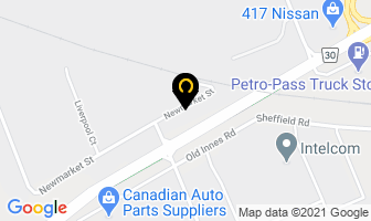 Air Finishing in Guelph map