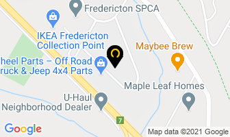 Air Liquide Canada Inc in Fredericton map