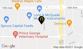 Air Liquide Canada Inc in Prince George map
