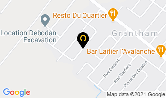 Air P 8000 in Drummondville map