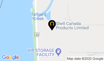 Air Products Canada Ltd in Corunna map
