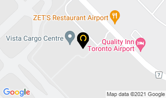 Air Ship International in Mississauga map