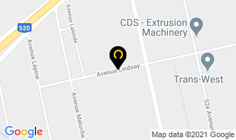Airbase Services Inc in Dorval map