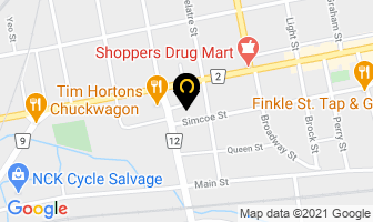 Airco Mechanical Systems in Woodstock map