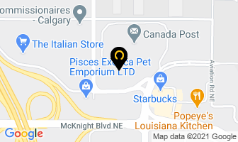 Airdrie Gas Co-Op Ltd in Calgary map