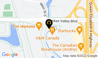 Airdrie Springs Dental in Airdrie map