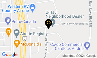 Airdrie Truck & Auto Sales in Markham map