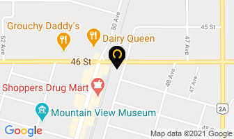 Airenet Internet Solutions in Olds map