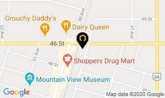 Airenet Internet Solutions in Olds map