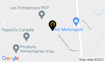 Airex Ltd in Beauharnois map