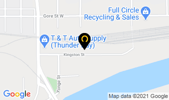 Airlane Automotive in Thunder Bay map