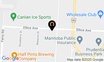 Airport Motor Inn in Winnipeg map