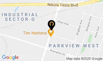 Airwise Sales in Hamilton map