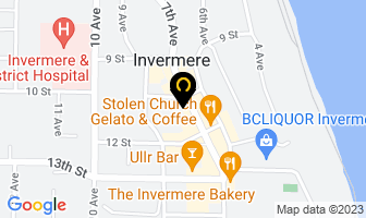Aisling Baile in Invermere map
