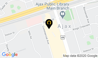 Ajax Coin Car Wash in Barrie map