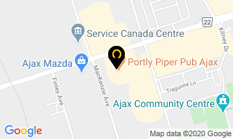Ajax Rehabilitation Centre in Barrie map