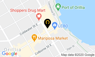 Aji Sushi in Orillia map