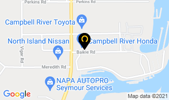 Akva Group North America Inc in Campbell River map