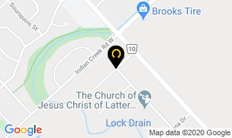 Al-Anon Answering Service in Brownsburg-Chatham map