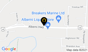 Al Brown Roofing in Port Alberni map