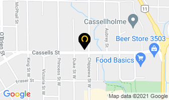 Al Carlson Guitar Studio in North Bay map